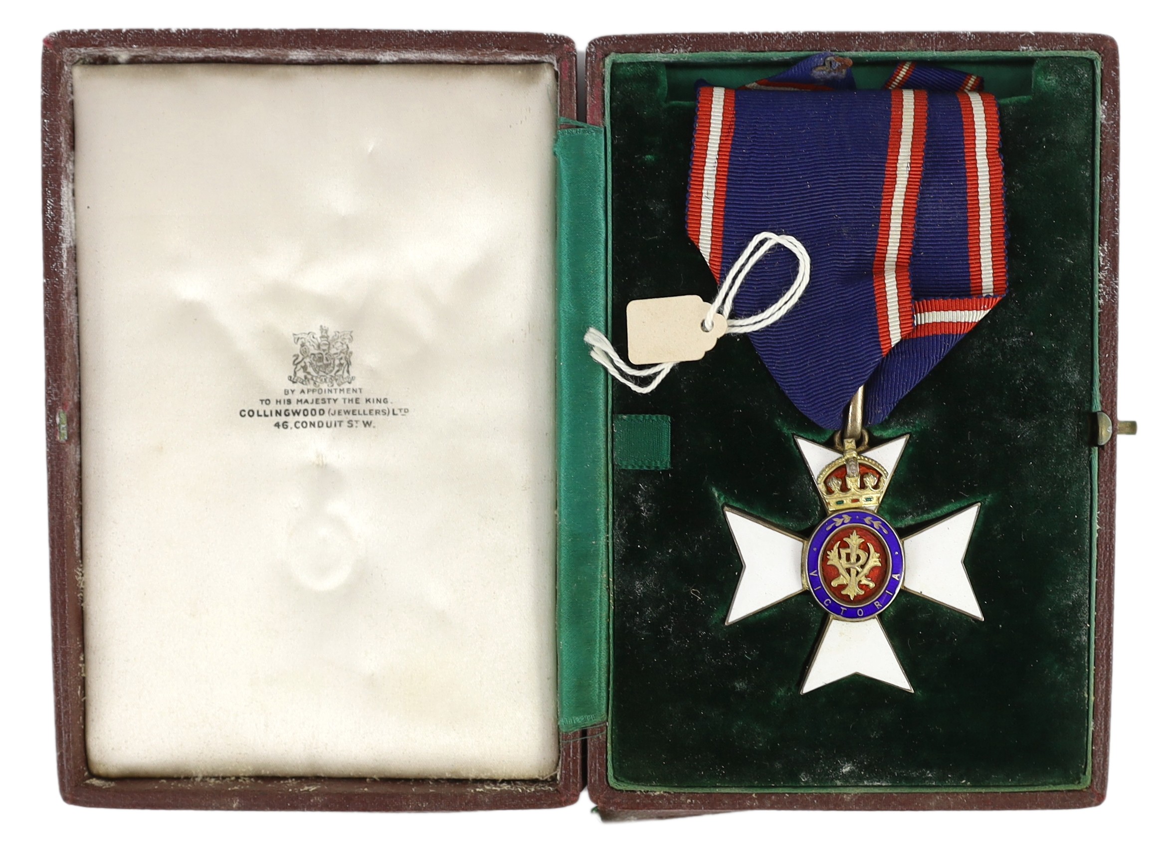 Orders and medals, a KCMG and CVO to Sir Oswald Raynor Arthur (1905-1973) and a GCVO and MBE awarded to other family members
